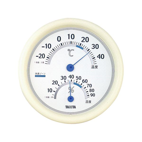 【セット販売】 タニタ 温湿度計 TT-513 ホワイト 5個【×3セット】