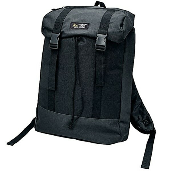デイバック リュック 20L容量 ブラック 蓋被せ ショルダーベルト長さ調整可 衝撃緩和用ウレタン入 デイ..