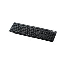 ELECOM エレコム PC機器 Bluetooth 5.0薄型フルキーボード ブラック TK-FBM120KBK 1台
