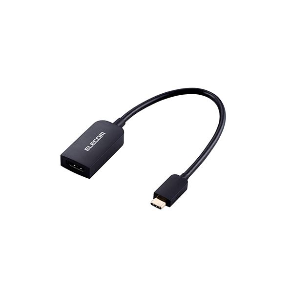 ELECOM エレコム PC機器 Type-C映像変換アダプタ / TypeC-HDMI / 30Hz / ブラック AD-CHDMIBK2