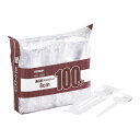 ミニスプーン / 使い捨て食器 【8cm 100本入】 アウトドア パーティー 商い用 業務用 【×100個セット】 【お徳用 まとめ買い お買い得 業務用 割...