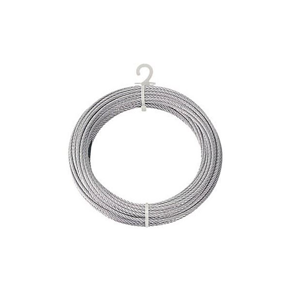 TRUSCO メッキ付ワイヤロープ Φ3mm×20m CWM-3S20 1本 【×3セット】 【お徳用 まとめ買い お買い得 業務用 割引 セット販売】 （ 掃除用品 文房具・事務用品 生活雑貨 オフィス用品 日用品雑貨 日用消耗品 文房具 お掃除 ）