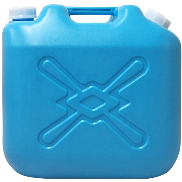 灯油缶 / 灯油用ポリタンク 【青 20L】 ワイド キャップ口径：50mm JISマーク付き 【4個セット 】 【 セット販売 まとめ買い 割引 】