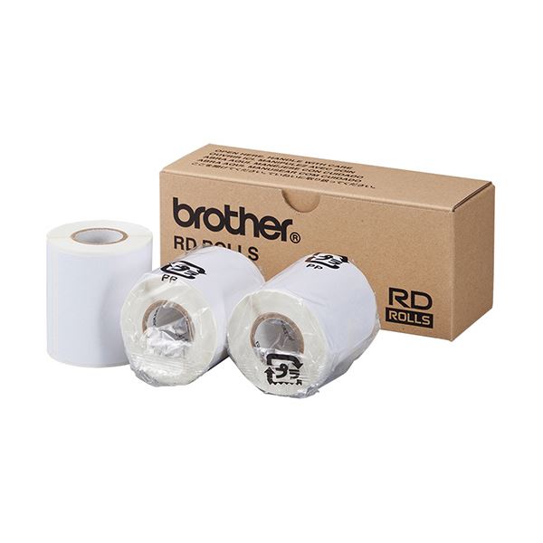 【BROTHER ブラザー工業】 事務用品 文具 プリンター機器 ブラザー RDロールプレカット紙ラベル （PDラベルB）ラベルサイズ60×92mm 112枚 / ロール RD-M10J1 1パック （3ロール） プリンタ PCサプライ・消耗品 コピー用紙・印刷用紙 コピー用紙 コピー 紙 プリンタ用紙