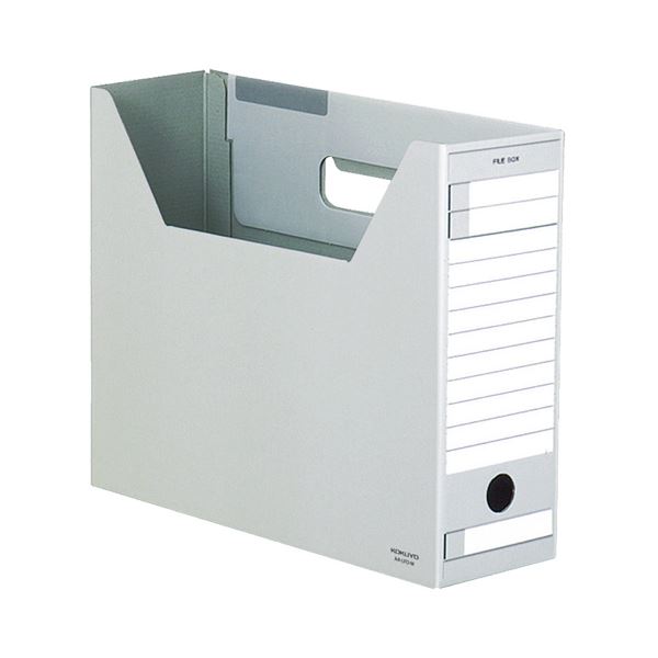 KOKUYO コクヨ 【お徳用セット】 コクヨ ファイルボックス-FS （Dタイプ） A4ヨコ 背幅102mm グレー A4-LFD-M 1セット （5冊） 【×10セット】 【お徳用 まとめ買い お買い得 業務用 割引 セット販売】 文房具・事務用品 文具 オフィス用品 ファイルボックス