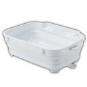 折りたたみ水切りバスケット ホワイト 日本製 I-605 〔キッチン〕 キッチン用品・食器・調理器具 日用雑貨・キッチン用品 キッチン 台所用品(3)