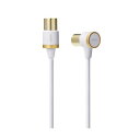 ELECOM エレコム TV接続用アンテナケーブル DH-ATLS48K50WH 【×3セット】 【お徳用 まとめ買い お買い得 業務用 割引 セット販売】