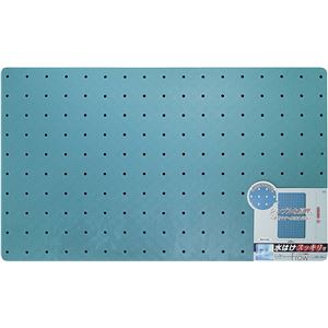 【お徳用 10個セット】 バスマット お風呂マット 約幅60×奥行100cm 防カビ 水はけ抜群 ラバースノコ フロウ ロング 浴室 風呂