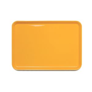 【40個セット まとめ買い 】 お盆 トレー 33cm イエロー 耐熱温度140度 耐冷温度-5度 電子レンジ可 防滑 ピノ 角 キッチン 来客 接客 キッチン 食器 キッチン用品 飲食店 料理