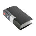 バッファローCD&DVDファイルケース ブックタイプ 72枚収納 ブラック BSCD01F72BK 1個 【×10セット】 【お徳用 まとめ買い お買い得 業務...