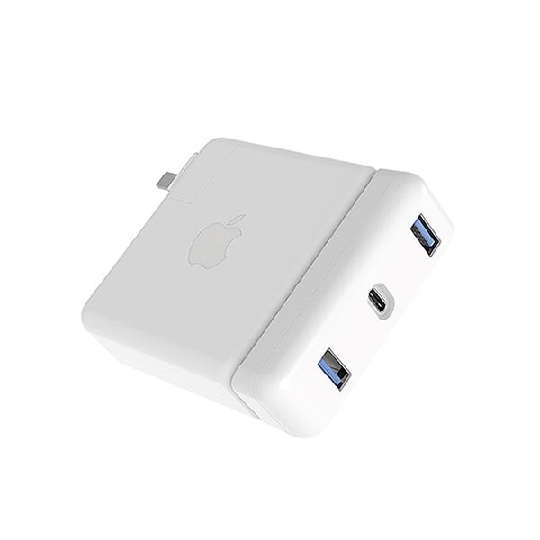 HYPER HyperDrive Apple 87W USB-C電源アダプタ用USB-C Hub HP16201 Apple純正61W USB-C電源アダプタ用充電デジタル家電 家電 パソコン・周辺機器 ハブ