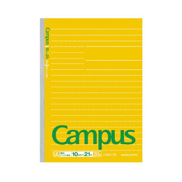 KOKUYO コクヨ 【お徳用セット】 コクヨ キャンパスノート （幅広ドット入り罫線）セミB5 UL罫 30枚 ノ-D3ULTN 1セット （5冊） 【×5セット】 【お徳用 まとめ買い 割引 セット販売】 文房具・事務用品 文具 オフィス用品 ノート・紙製品 ノート・レポート紙