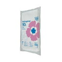 TANOSEE 【お徳用セット】 TANOSEE ゴミ袋エコノミー乳白半透明 90L 1パック (100枚) 【×10セット】 【お徳用 まとめ買い お買い得 業務用 割引 セット販売】 日用品雑貨・文房具・手芸 文房具・事務用品 文具 オフィス用品 文房具 事務用品 袋類 ビニール袋