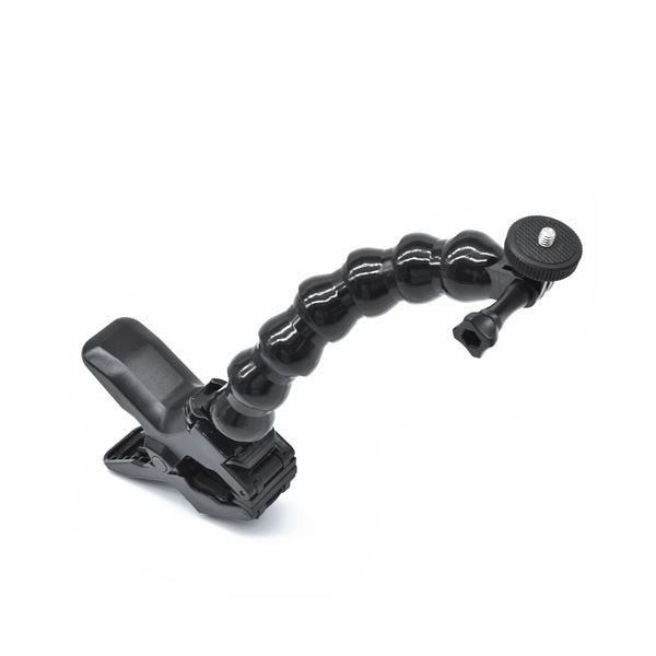日本トラストテクノロジー フレキシブル ロングネッククリップ FLNCLIP-BK 【×2セット】 【お徳用 まとめ買い お買い得 業務用 割引 セット販売】