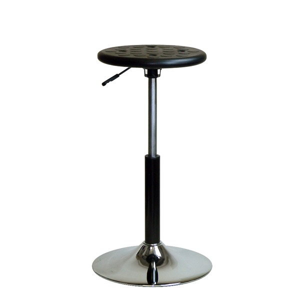 カウンターチェア ハイチェア 幅38.5cm ブラック 日本製 キャスター付き 昇降式 コーンワークスツール 240 完成品 1脚販売 インテリア 家具 椅子 スツール ベンチ