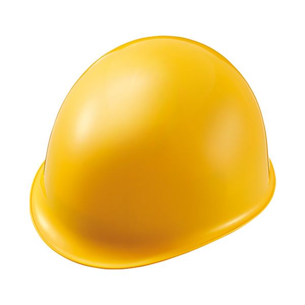 加賀産業 ヘルメット つばなし イエロー 【×2セット】 【お徳用 まとめ買い お買い得 業務用 割引 セット販売】