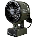 SLOWER mini blower Circus ミニ扇風機 オリーブ 家電 季節・空調家電 生活家電 住宅設備家電 季節家電(冷暖房・空調) 扇風機・サーキュレーター