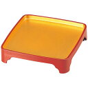 5.5寸 ・1 / 2姫盛器 【朱内金粉蒔き A】 168×168×40mm 日本製 〔和食 レストラン 居酒屋 店舗 業務用 キッチン 厨房 お店〕 キッチン用品・食器・調理器具 日用雑貨・キッチン用品 キッチン 台所用品