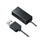 サンワサプライ USB2.0 カードリーダー ADR-MSDU3BKN USBコネクタ付きUSB2.0対応カードリーダーデジタル家電 家電 パソコン・周辺機器 カードリーダー(2)