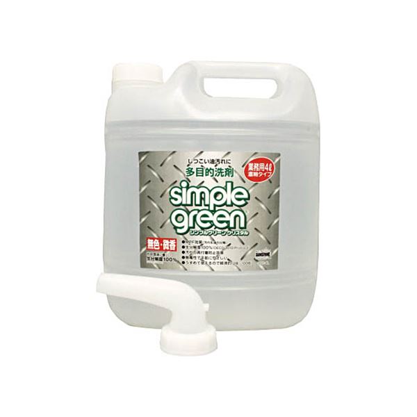 ムラテックKDSシンプルグリーンクリスタル4L詰替用 SGC-4L 1個 洗濯洗剤