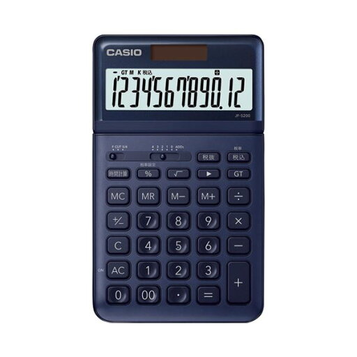 カシオ計算機 デザイン電卓 ネイビー JF-S200-NY-N 日用品雑貨・文房具・手芸 文房具・事務用品 文具 オフィス用品 文房具 事務用品 電卓 カシオ計算機 デザイン電卓 ネイビー JF-S200-NY-N 日用品雑貨・文房具・手芸 文房具・事務用品 文具 オフィス用品 文房具 事務用品 電卓