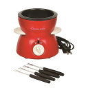 リトルリッチ 電気チョコレートフォンデュ フォーク4本付 レッド D-311 キッチン用品・食器・調理器具 日用雑貨・キッチン用品 キッチン 台所用品