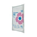 TANOSEE 【お徳用セット】 TANOSEE ゴミ袋エコノミー乳白半透明 90L 1パック (100枚) 【×5セット】 【お徳用 まとめ買い お買い得 業務用 割引 セット販売】 日用品雑貨・文房具・手芸 文房具・事務用品 文具 オフィス用品 文房具 事務用品 袋類 ビニール袋