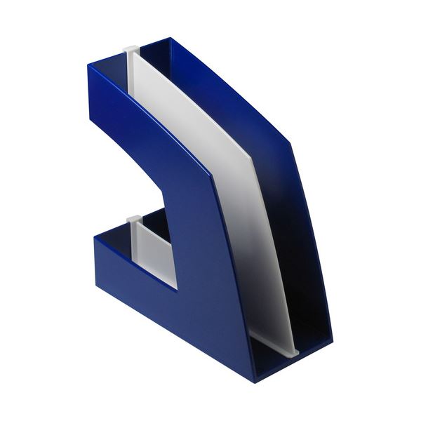 ソニック ファイルボックス 仕切板付 A4タテ 背幅107mm ブルー FB-708-B 1個 【×10セット】 【お徳用 まとめ買い お買い得 業務用 割引 セット販売】 日用品雑貨・文房具・手芸 文房具・事務用品 文具 オフィス用品 文房具 事務用品 ファイルボックス