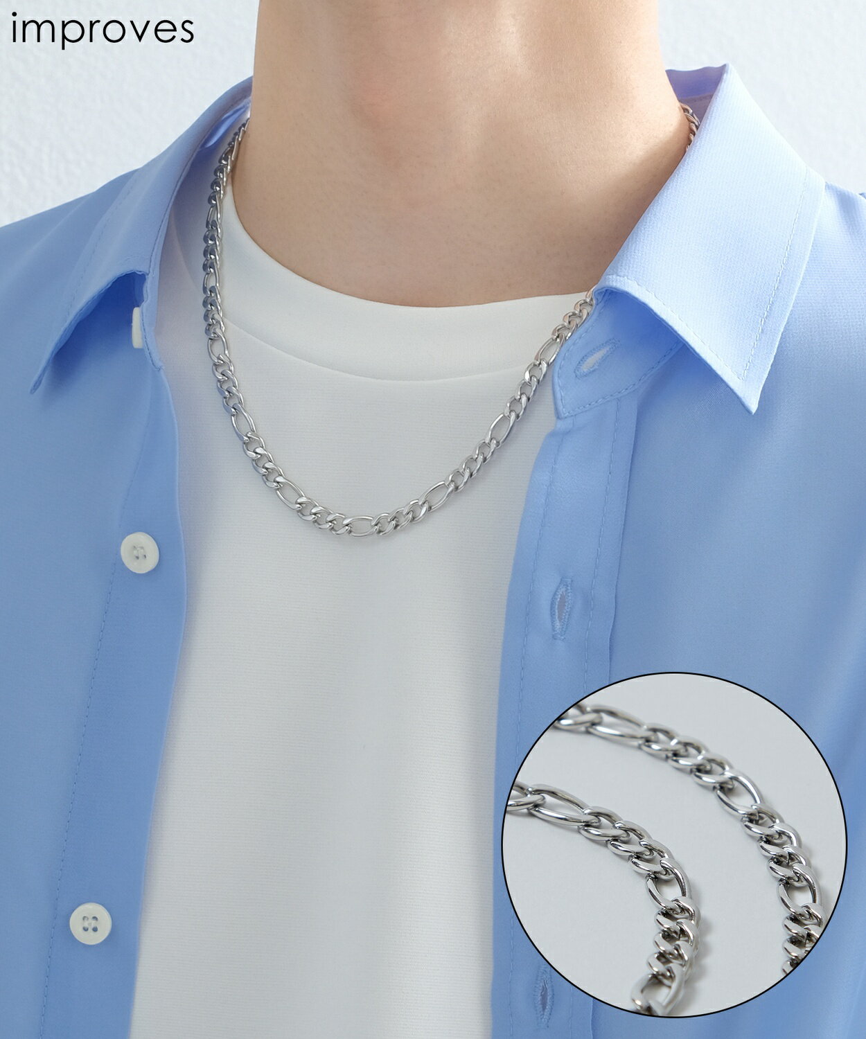 【SALE / 17%OFF】ネックレス メンズ レディース チェーン 小物 アクセサリー ユニセックス セレクト アメカジ カジュアル シンプル 古着MIX スケーター ストリート 韓国ファッション プレゼント シルバー