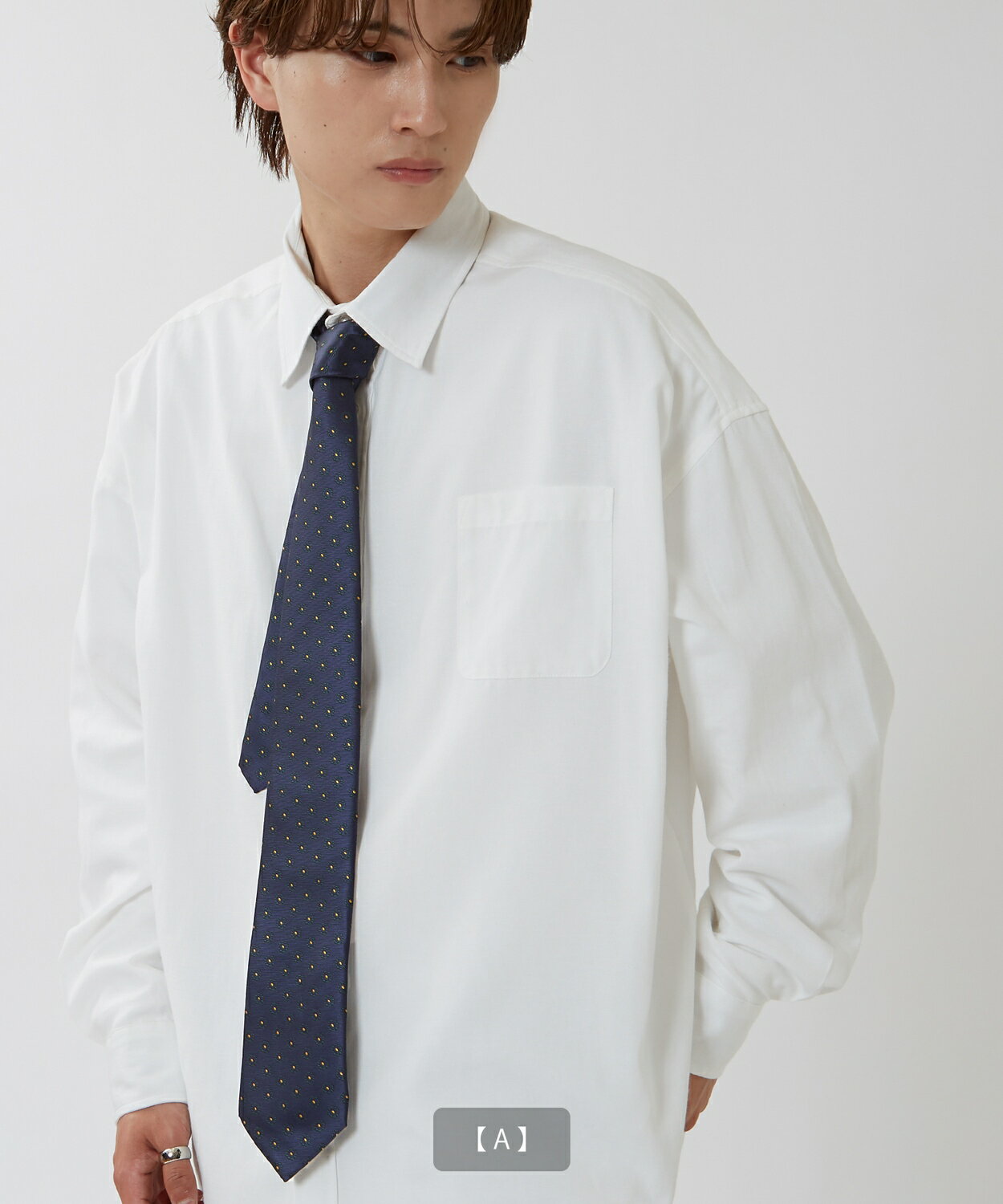 【SALE / 22%OFF】ネクタイ メンズ レディース 総柄 小紋 タイ シンプル きれいめ ビジネス ベーシック トラッド セレクト アメカジ カジュアル 古着MIX 韓国ファッション