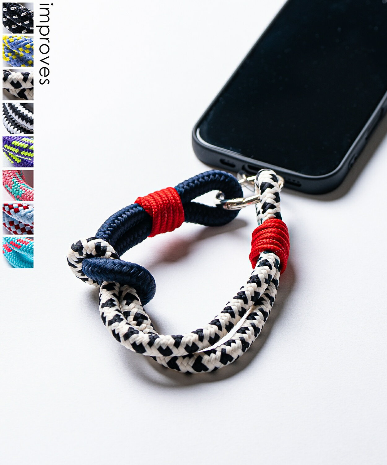 樂天商城 - 【SALE / 10%OFF】ストラップ メンズ レディース スマホ用 ハンドストラップ パラコード ストリート カジュアル 古着MIX 韓国ファッション