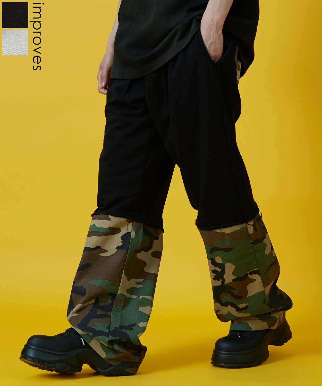 樂天商城 - 【SALE / 19%OFF】スウェットパンツ メンズ レディース カモフラ ダ Tシャツ アメカジ カジュアル スケーター ストリート 韓国ファッション ワークスタイル ブラック グレー