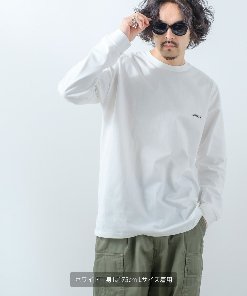 【GERRY】別注プリント長袖Tシャツ