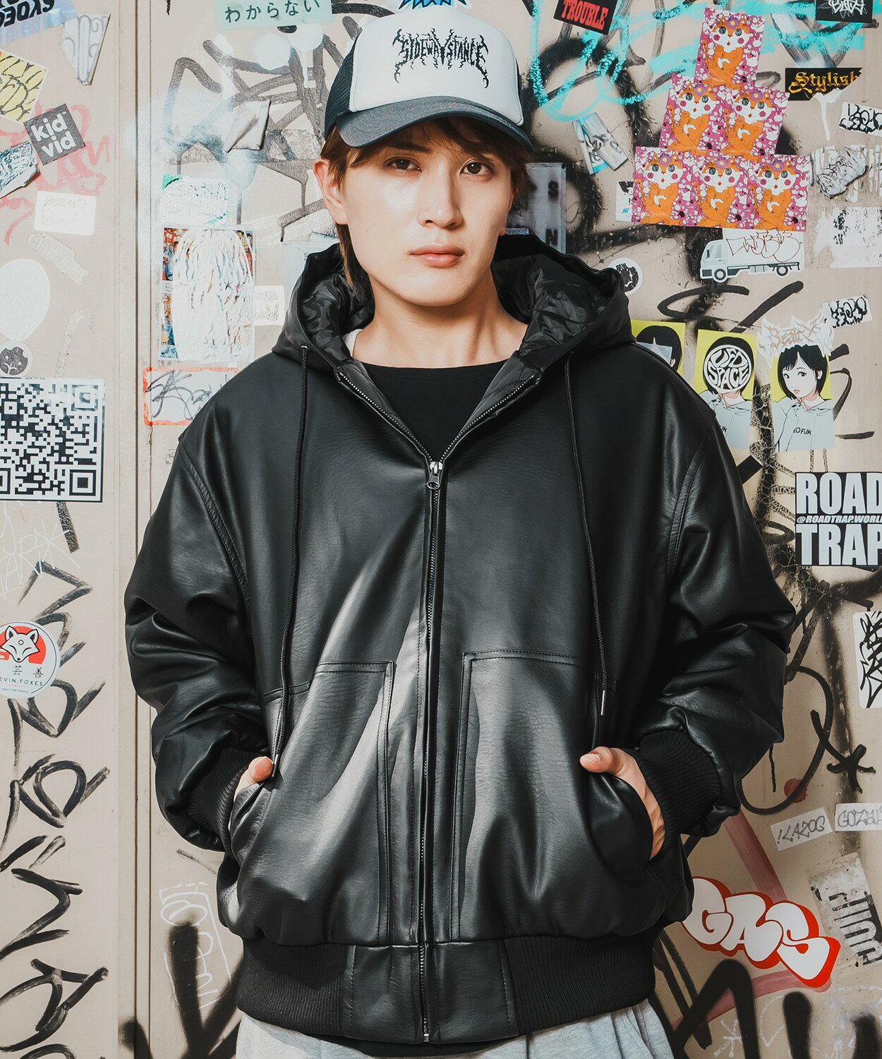 楽天市場】レザー フード（メンズファッション）の通販