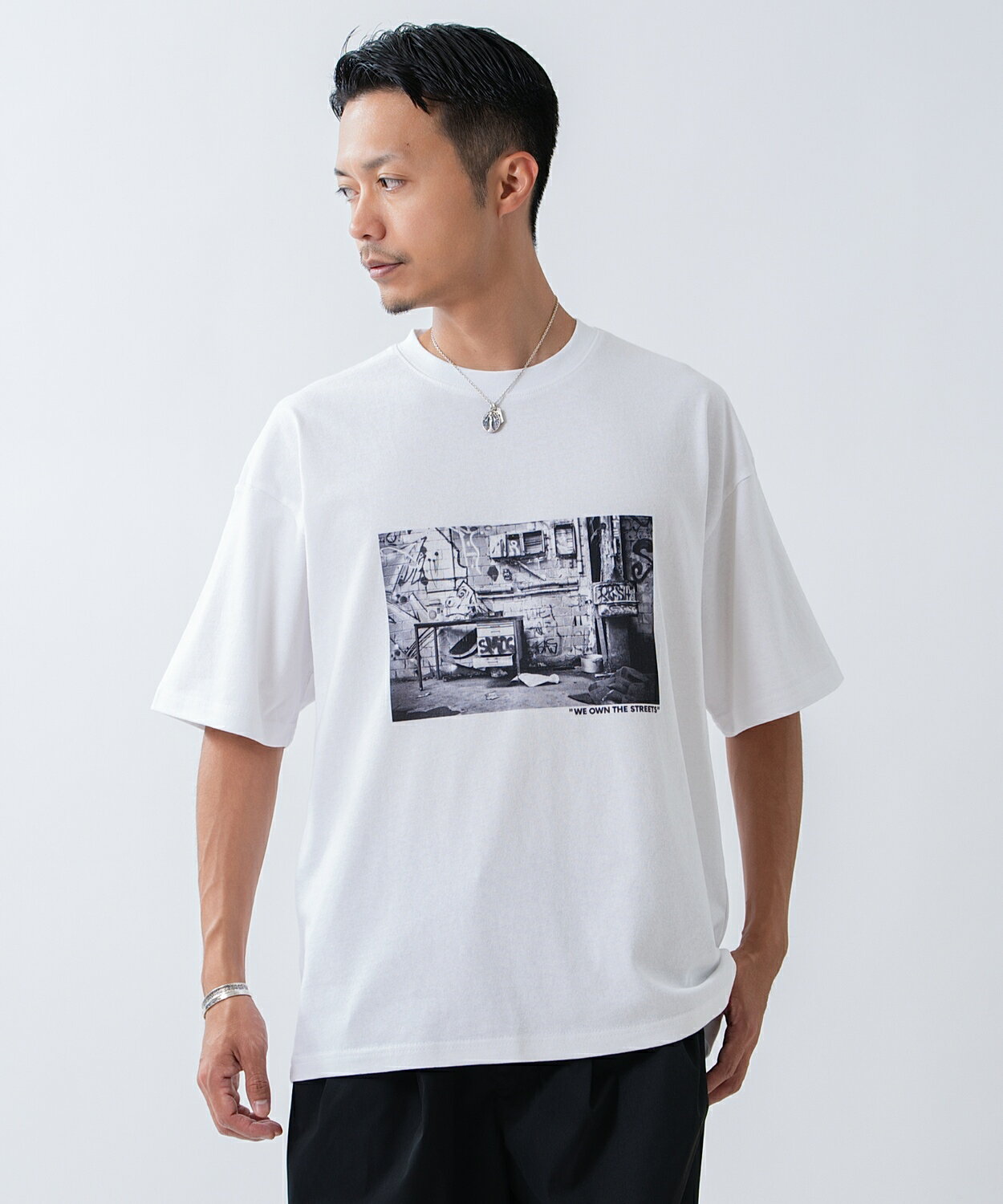 楽天市場】白tシャツ フォトプリント メンズの通販