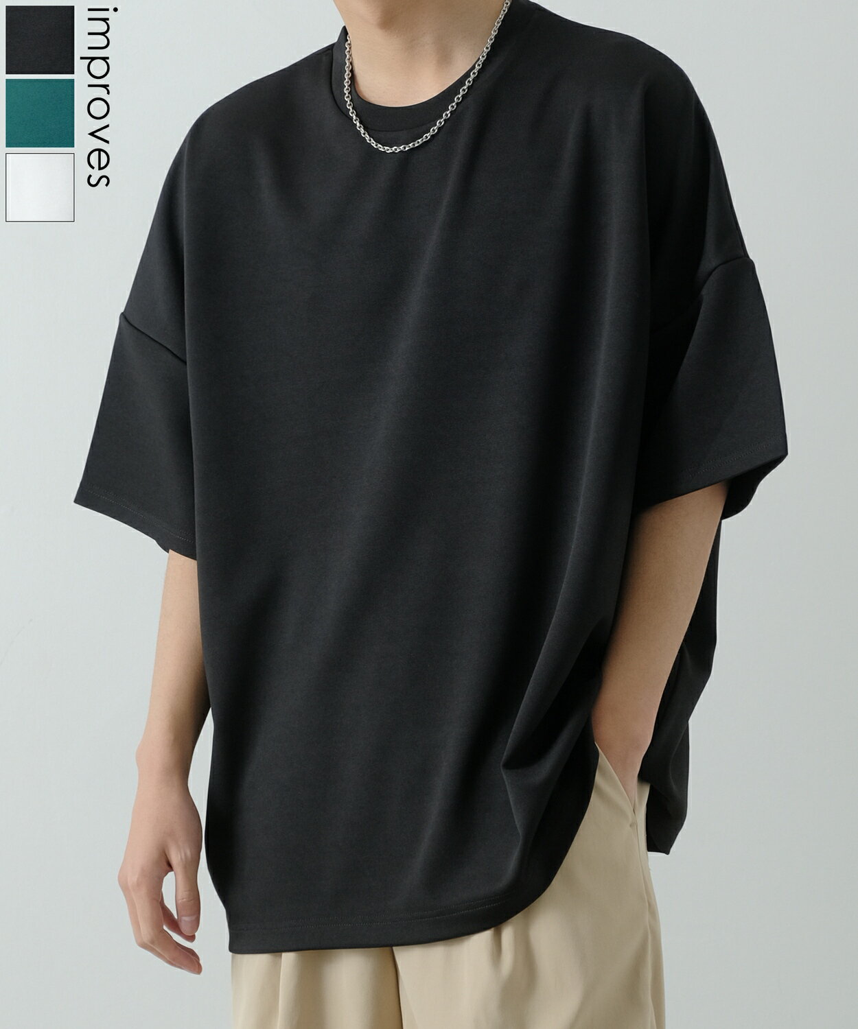 【SALE / 15%OFF】半袖Tシャツ メンズ レディース NULL ヌル ポンチ ドルマンスリーブ カットソー ビッグサイズ オーバーサイズ 大きめ きれいめ カジュアル シンプル ノームコア ナチュラル モード 韓国ファッション ストリート ホワイト ブラック ブルー グリーン