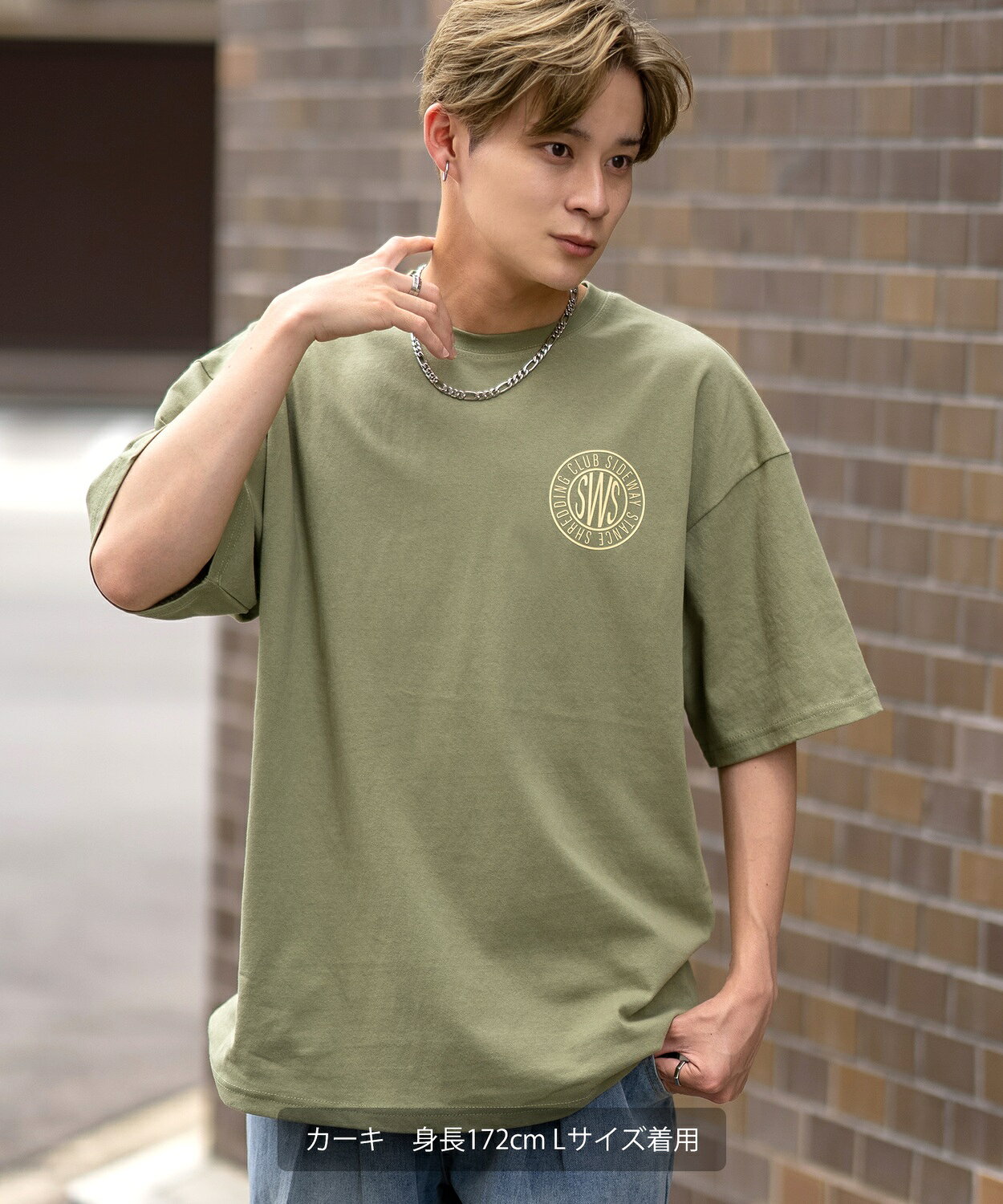 【SALE / 37%OFF】半袖Tシャツ メンズ レディース SIDEWAY STANCE サイドウェイスタンス オリジナルプリント サークルロゴ グラフィック カットソー 大きめ アメカジ カジュアル スケーター ストリート 裏原 古着MIX 韓国ファッション