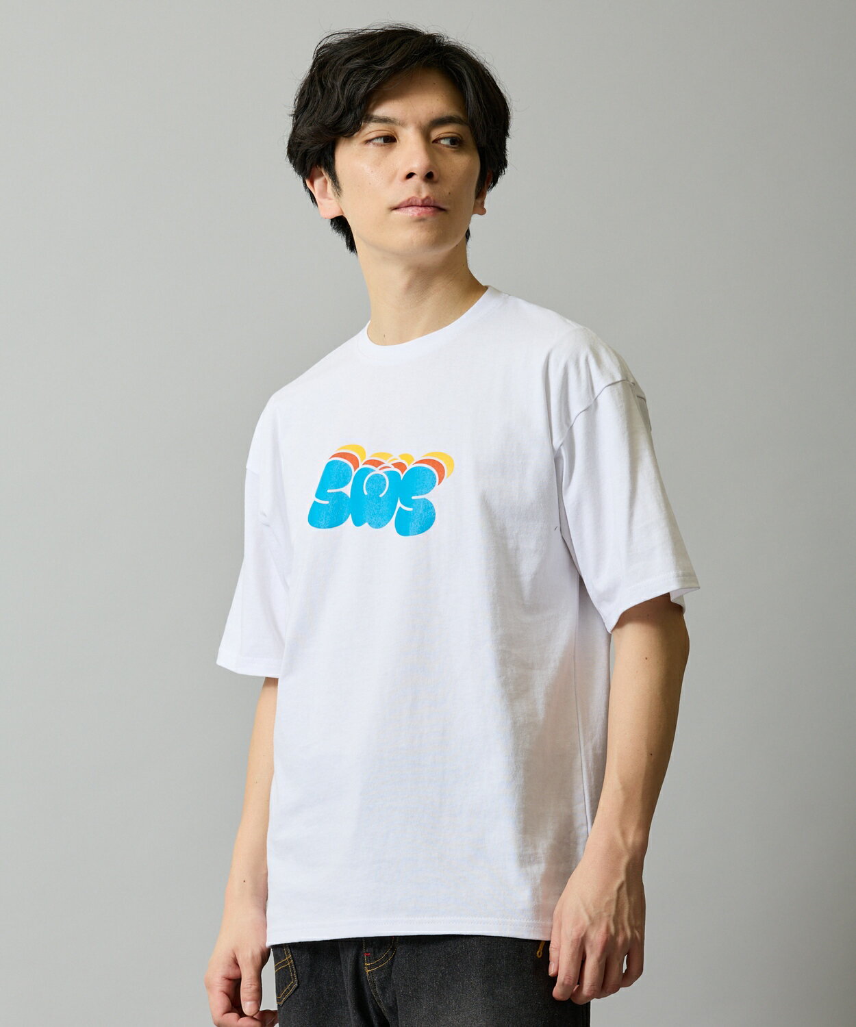樂天商城 - 【SALE / 20%OFF】半袖Tシャツ メンズ レディース SIDEWAY STANCE サイドウェイスタンス オリジナルプリント レトロポップロゴ 半袖Tシャツ カットソー カジュアル アメカジ ストリート 韓国ファッション ブラック カーキ ホワイト