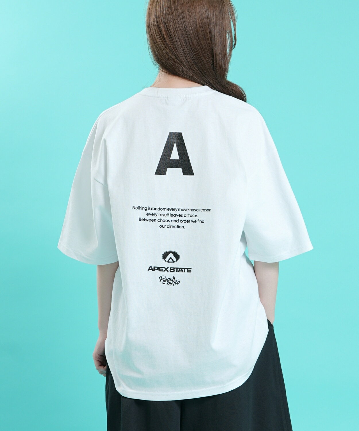 Rakuten - Tシャツ メンズ レディース SIDEWAY STANCE サイドウェイスタンス 半袖 カットソー バックプリント 大きめ アメカジ カジュアル スケーター ストリート 古着MIX 韓国ファッション ブラック ホワイト ライトグレー