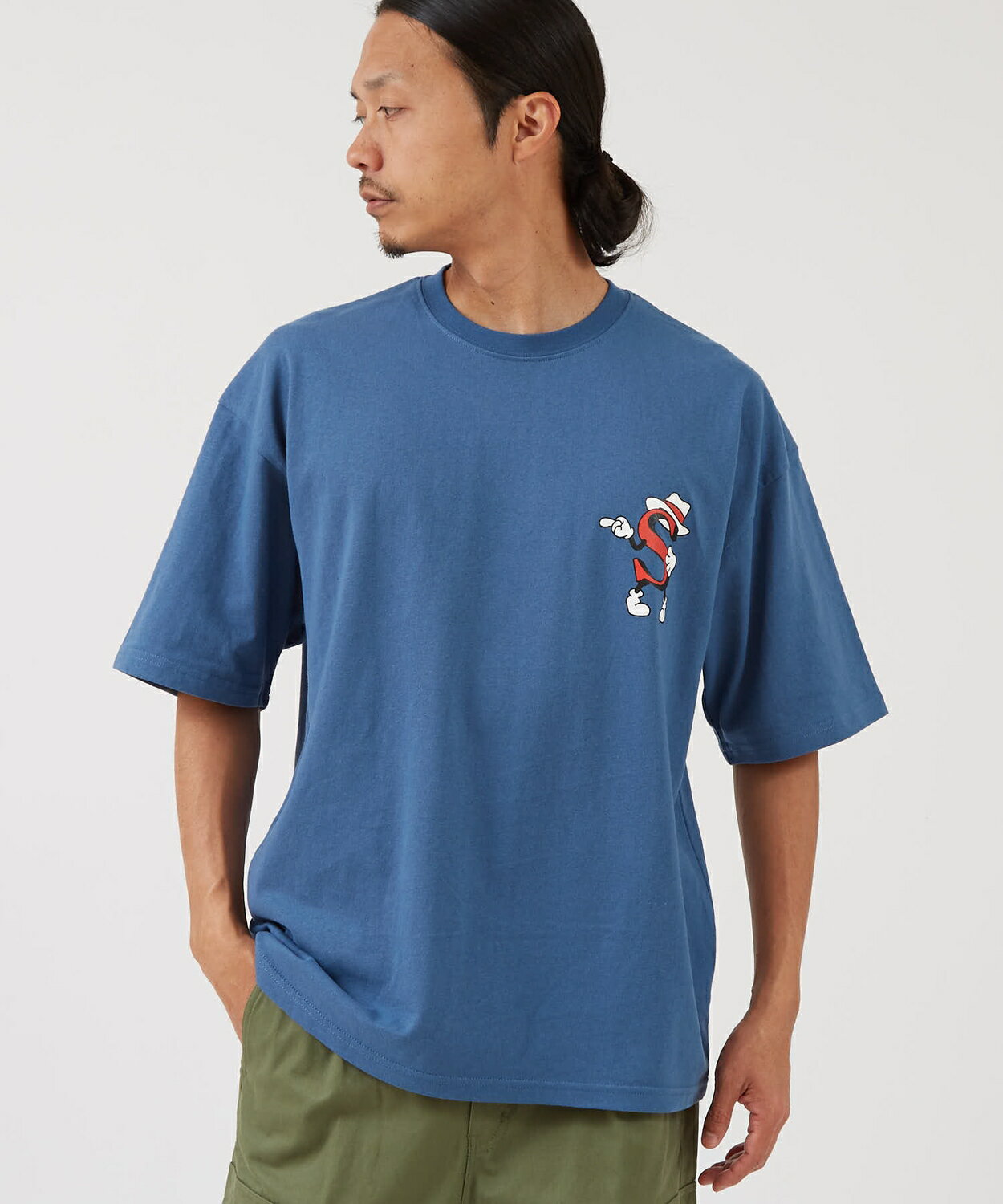 Rakuten - 半袖Tシャツ メンズ レディース SIDEWAY STANCE サイドウェイスタンス オリジナルプリント アート 半袖Tシャツ カットソー カジュアル アメカジ ストリート スケーター 韓国ファッション ブラック ホワイト パープル