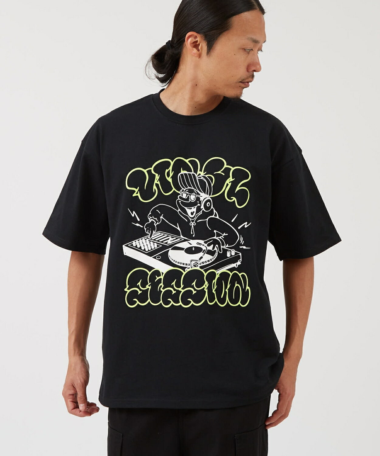 Rakuten - カットソー メンズ レディース SIDEWAY STANCE サイドウェイスタンス 半袖 Tシャツ ストリート プリント アメカジ カジュアル Y2K ストリート 90s レトロ 韓国ファッション ブラック ホワイト