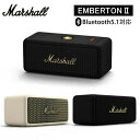 スピーカー Bluetooth Marshall スピーカー emberton エムバートン ポータブル [防水 /Bluetooth対応] 重低音 ポータブル Portable ポ..