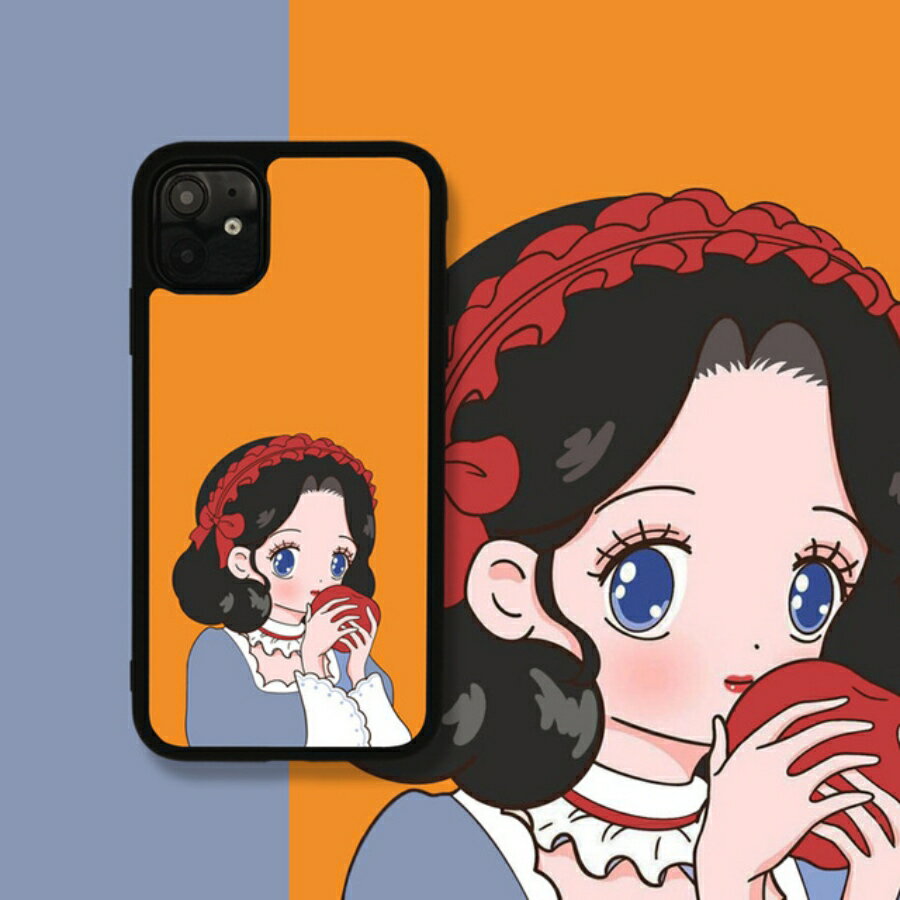 カワイイ スマホケース iPhone 11 iPhone 12 Pro iphone XR XS X iphone 8 se 第2世代 iphone 11Pro ケース イラスト 白雪姫 耐衝撃 滑り止め 可愛い 有名 キャラクター スマホカバー スノウ フライ プレゼント ギフト 子供 高品質 送料無料