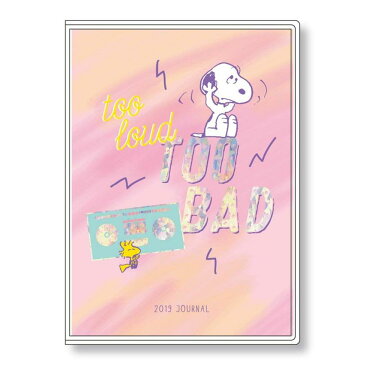 ゆうメール送料無料!スヌーピー/ガントチャートピーナッツ/ダブルマンスリー/2019年B6サイズ手帳/3.LPK(M-102)(1000099910)/2018年10月始まり/月曜始まり/スケジュール帳