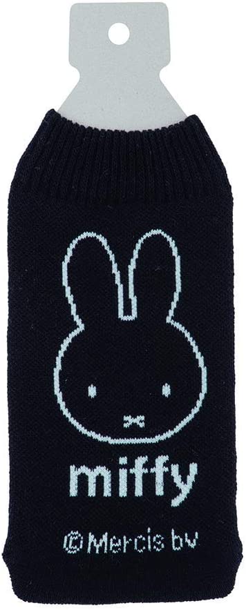 ミッフィー/ボトルカバー(1448306)/ブラック/フェイス/ペットボトル/ステンレスボトル(mail 190)