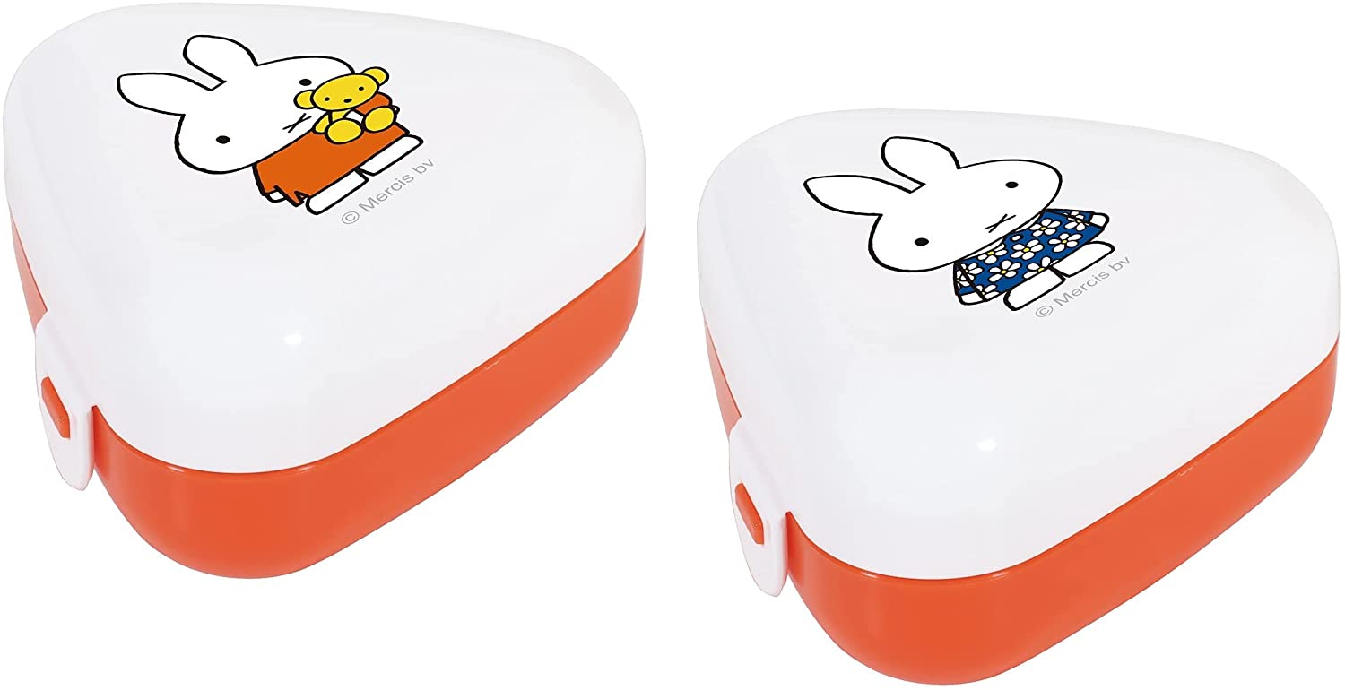 ミッフィー/おにぎりケースセット(2コセット)(MF669-500)/miffy and bear(mail 220)のサムネイル