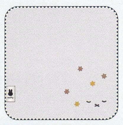 在庫処分!ミッフィー/ふわふわ刺繍ハンカチーフ(BS23-57)/グレー/miffy/みっふぃー/スクエア(mail 190) 在庫処分!ミッフィー/ふわふわ刺繍ハンカチーフ(BS23-57)/グレー/miffy/みっふぃー/スクエア(mail 190)
