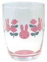 ●ミッフィー/ボトムカラーグラスS/ピンク(410144)(410443)/MIFFY＆ROSE/金正陶器(takuhai)