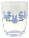 ●ミッフィー/ボトムカラーグラスS/ブルー(410145)(410450)/MIFFY＆ROSE/金正陶器(takuhai)