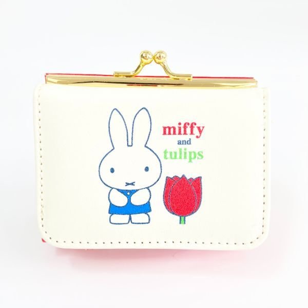 ★ミッフィー/財布/RD(DBM-525)/レッド/miffy and tulips(mail 300)